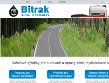 Tablet Screenshot of bitrak.cz